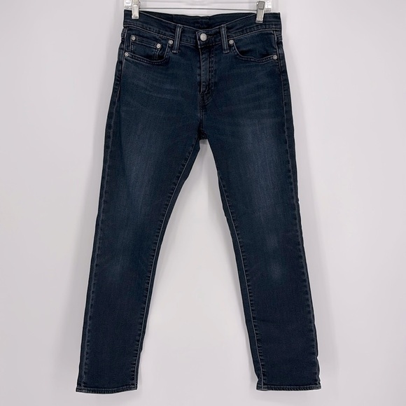 Levi’s 511 Jeans in Dark Wash Blue Men’s Size 30x30 - Picture 1 of 9